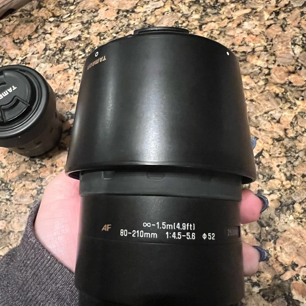 Canon EOS Rebel GII Camera - Black and Silver